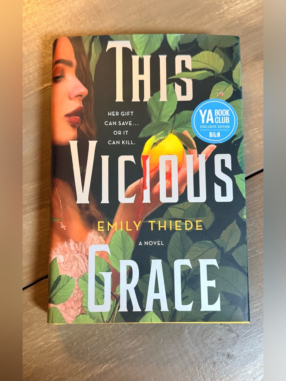 This Vicious Grace Emily Thiede Hardcover YA Fantasy Romance Barnes & Noble‎